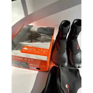 Solite 8mm Custom 2.0 8mm Surf Boots 6.5 W / 5 M Wetsuit Booties Neoprene v2025